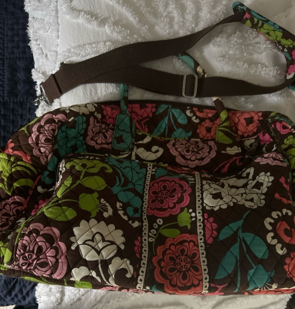 Vera Bradley weekender bag
