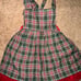 Girls handmade dress with cape