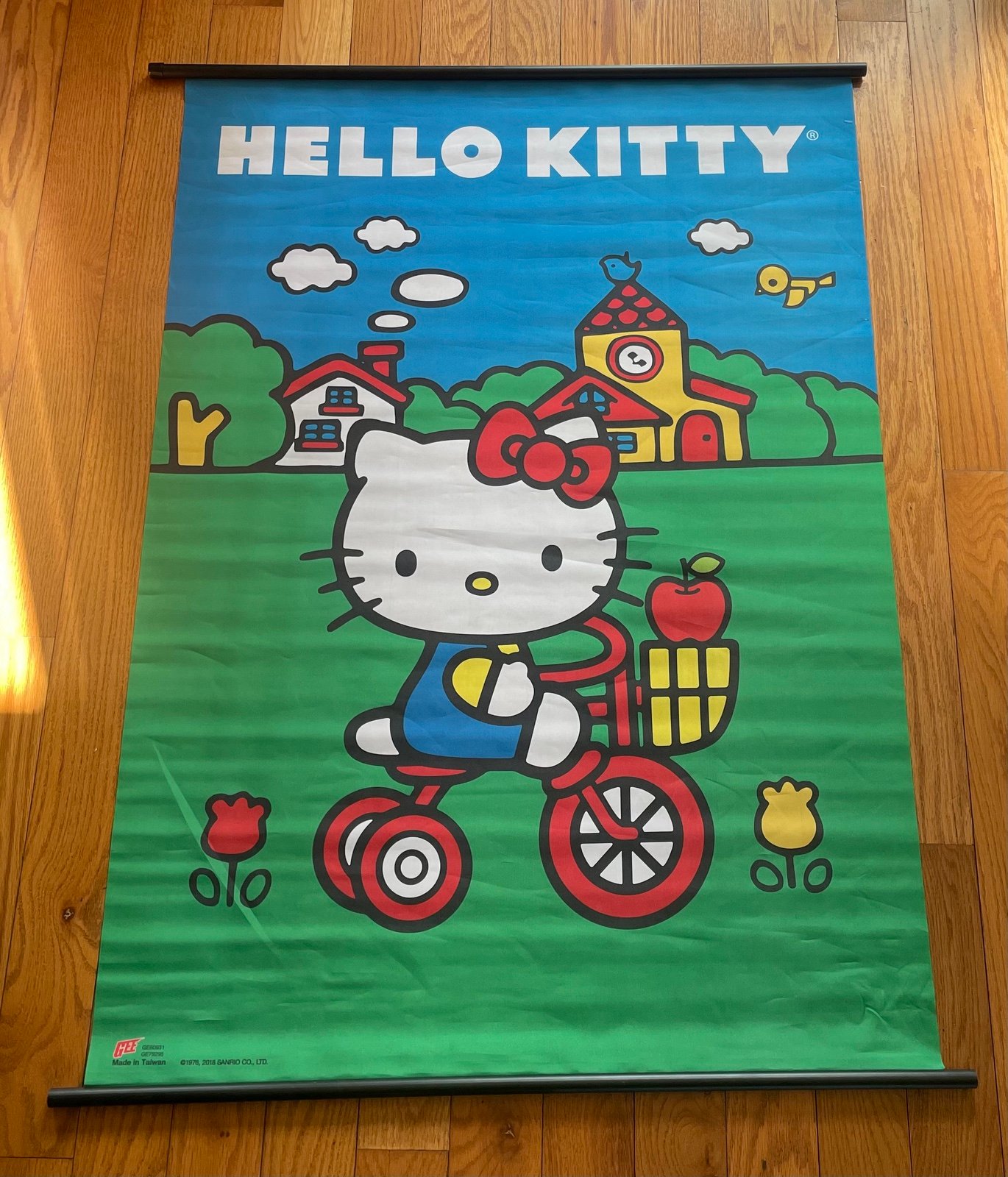 Hello Kitty Wall Scroll Tapestry