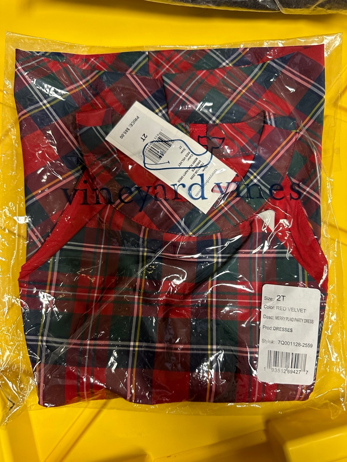 Vineyard vines Christmas dress