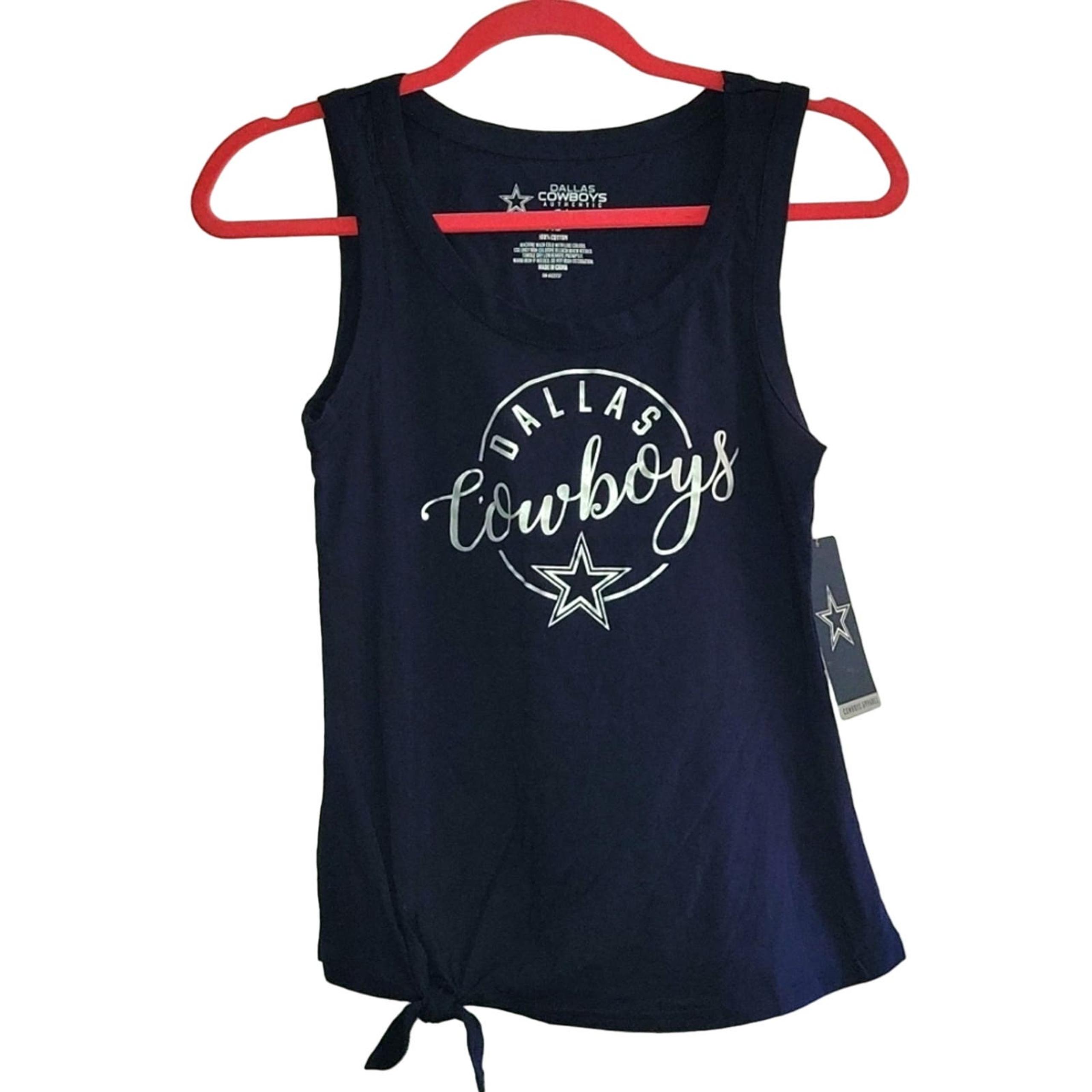 Dallas Cowboys womens sleeveless t-shirt NWT