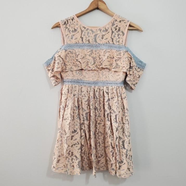 NWT Anthro Foxiedox Belinda Floral Lace Dress