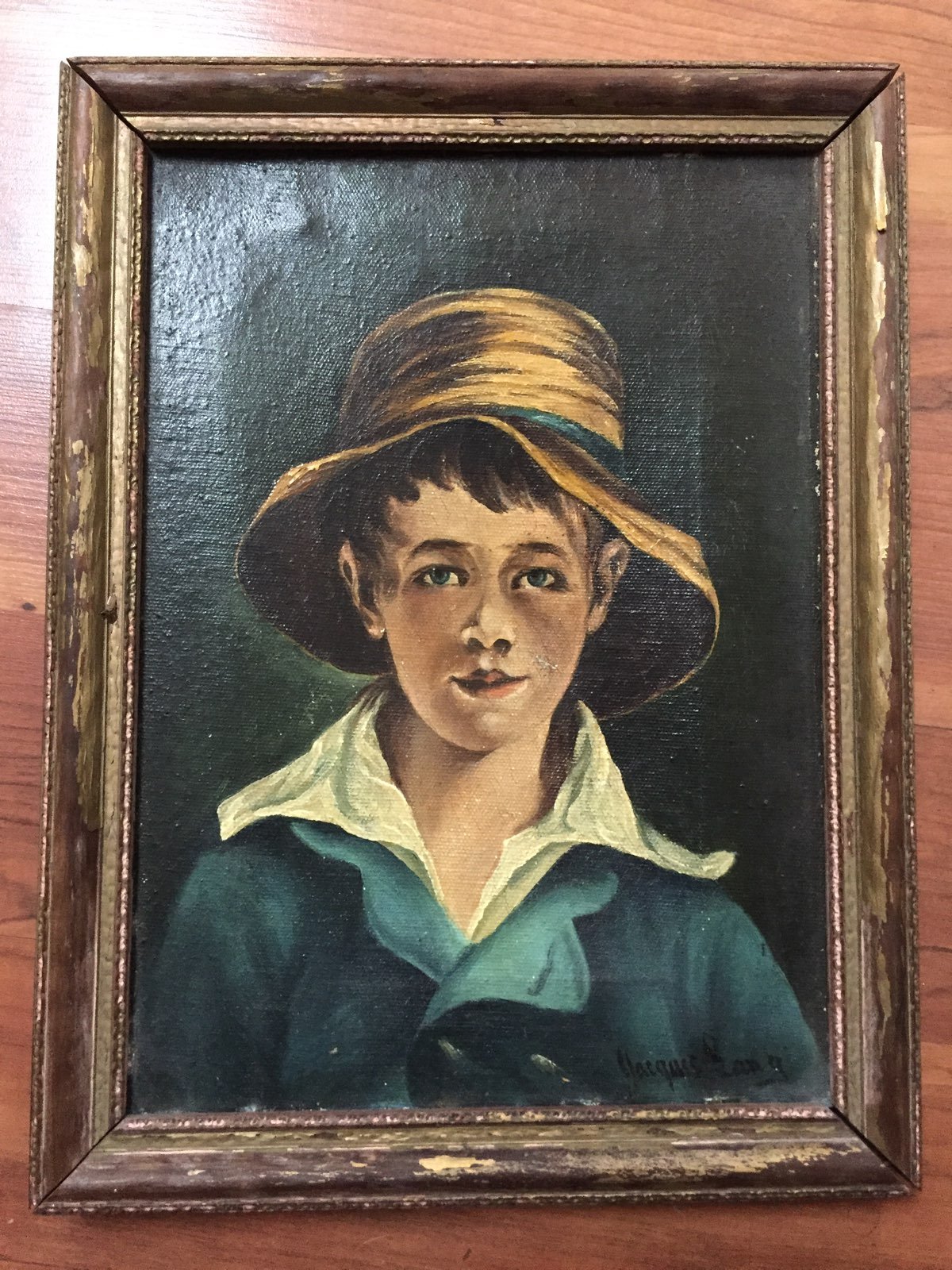 Jacques Lang Original Oil Painting