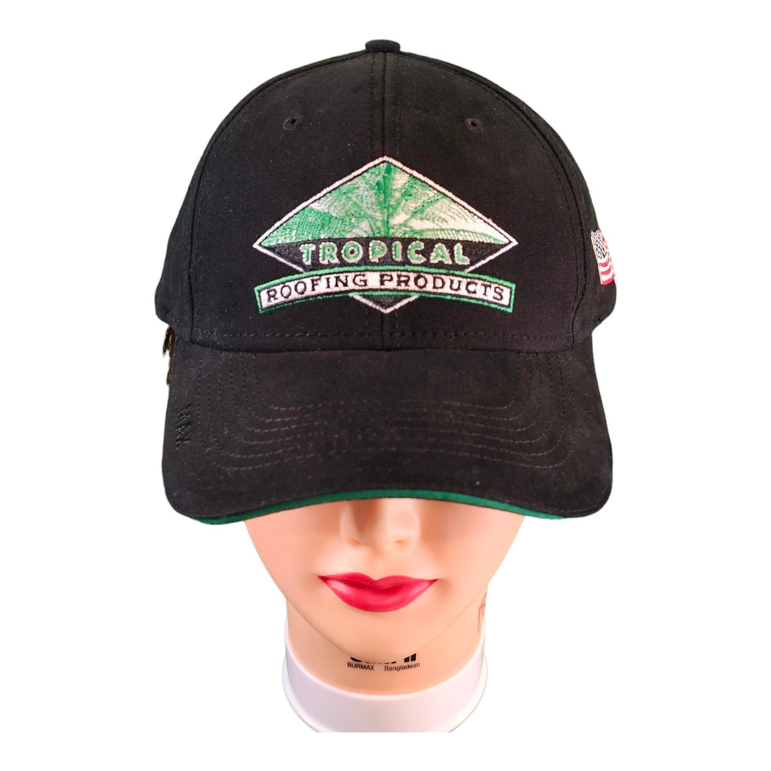 Tropical Roofing Products Strapback Adjustable Baseball Hat Ball Cap