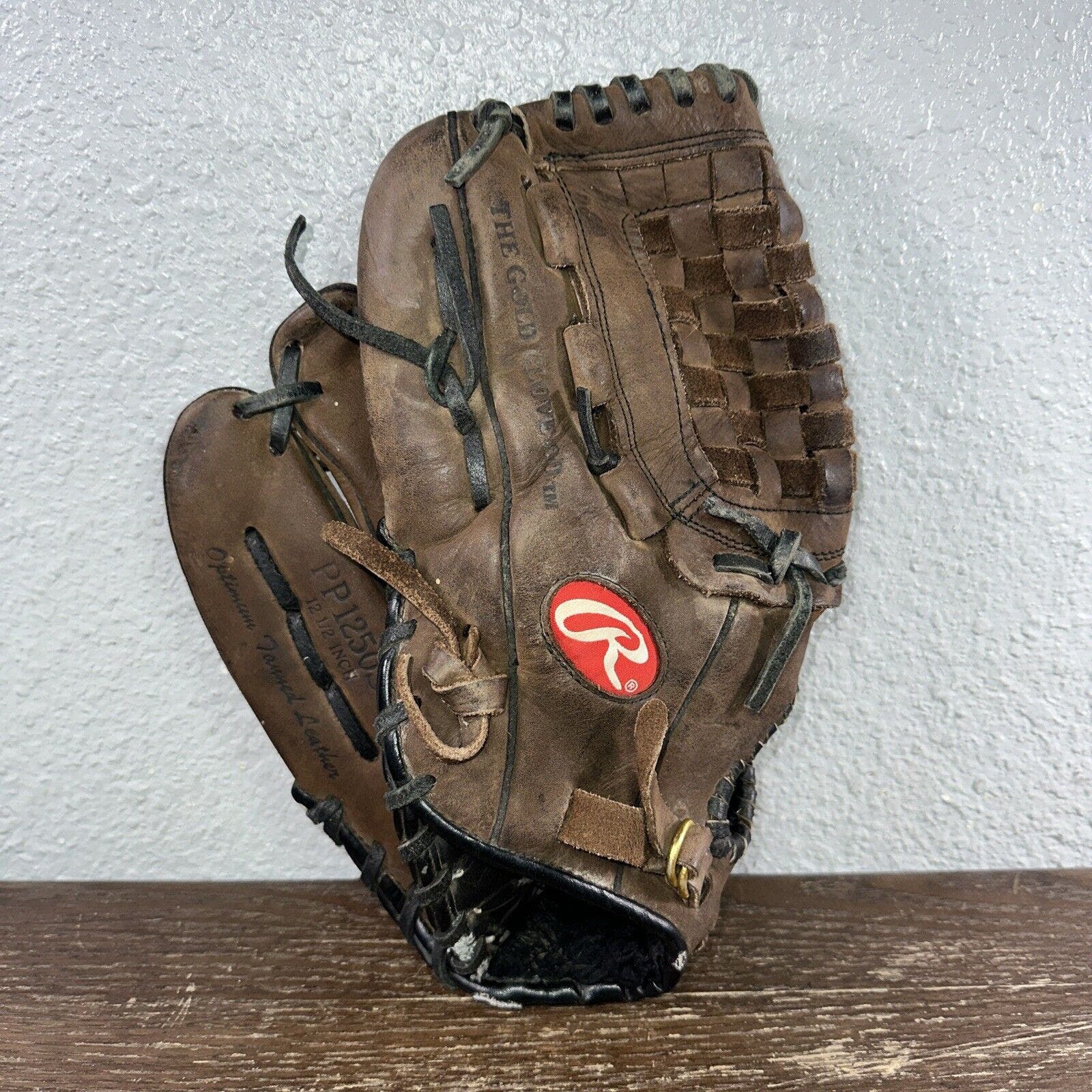 Rawlings PP1250S Right Hand Leather Baseball Glove LHT 12.5 Player Preferred