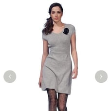 Kuna Lina Gray Wool Alpaca Sweater Dress | Size S