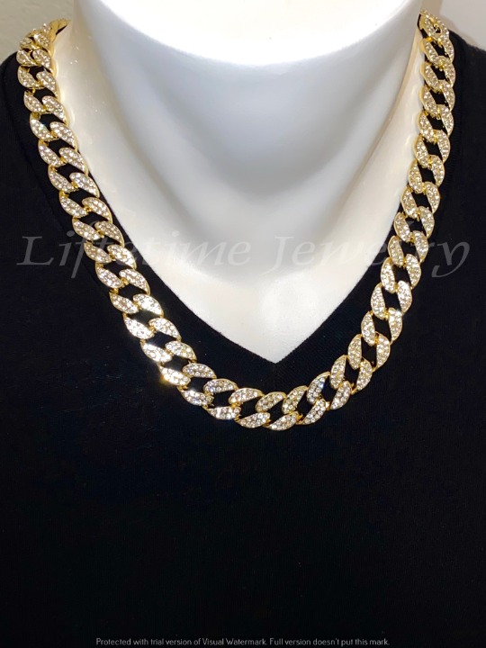 Gold Miami Cuban chain 22