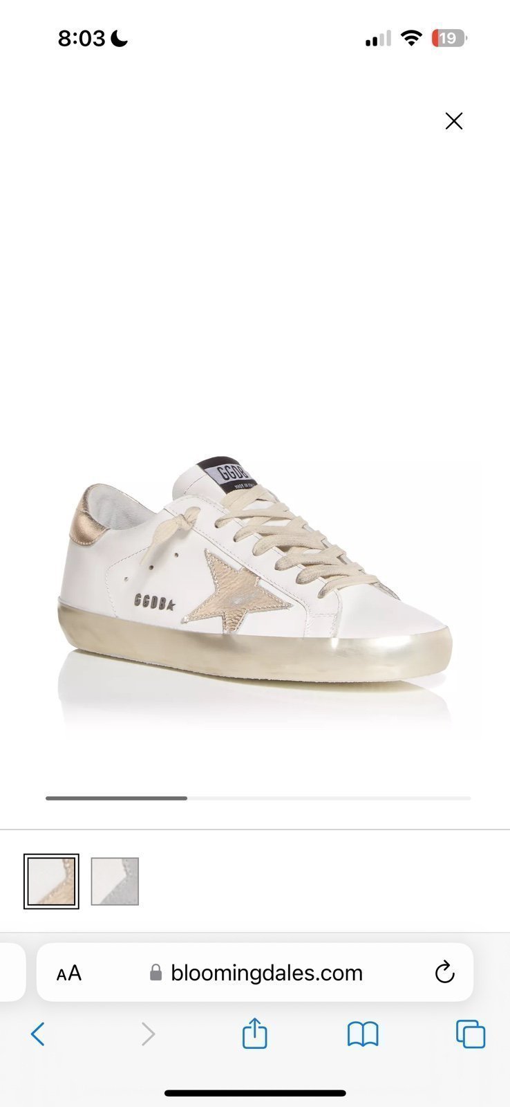 Golden Goose Gold Super-Star sneakers (43)