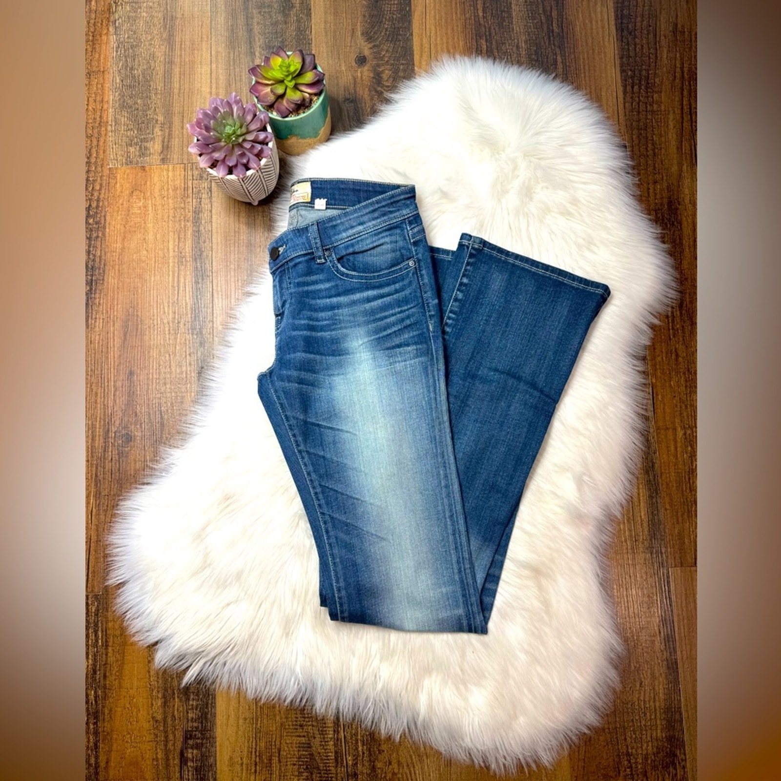 BKE Stella Slim Fit Low Rise Bootcut Casey NWT Size 26XL Casey