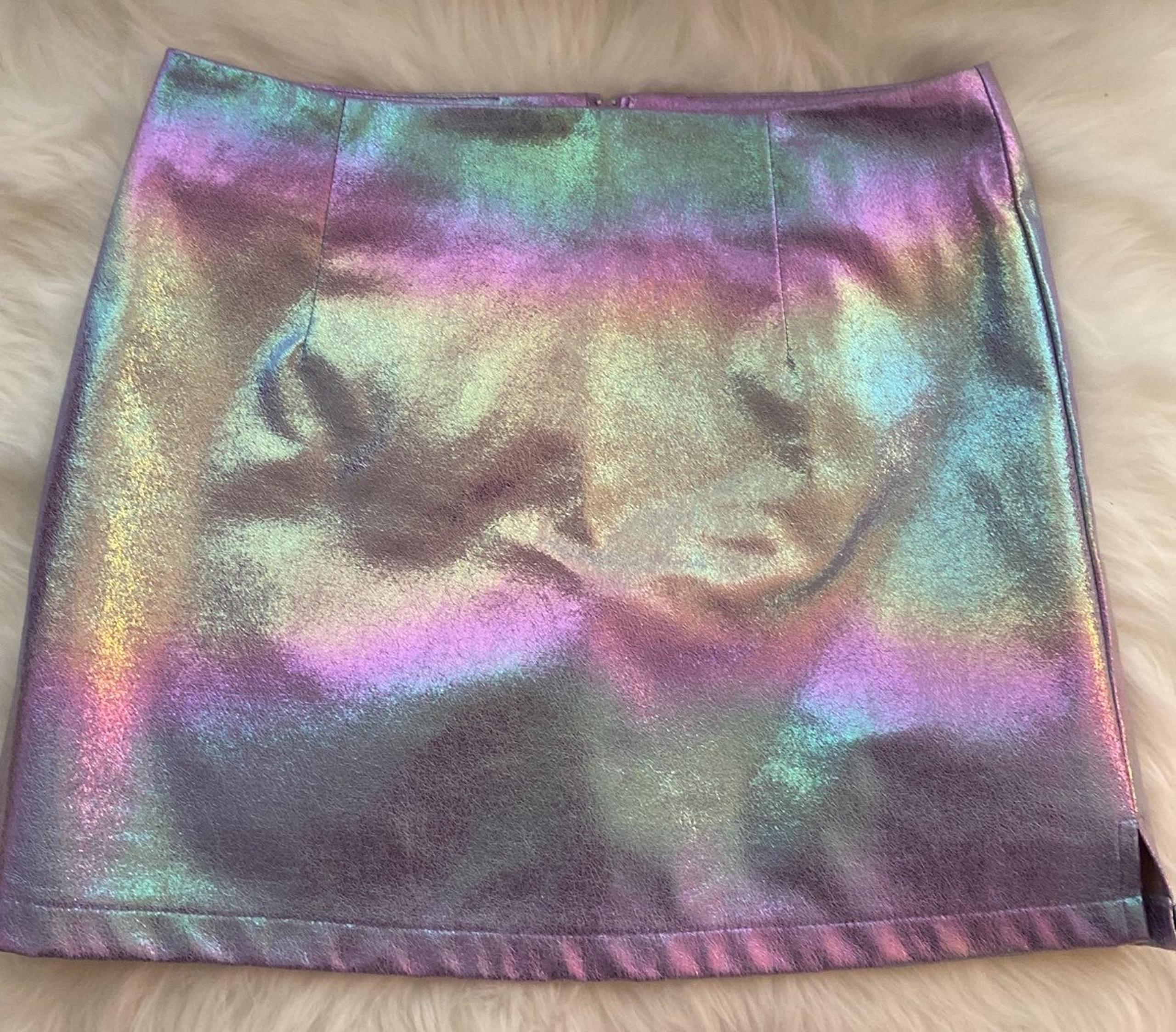 Delia’s Holo Mini Skirt