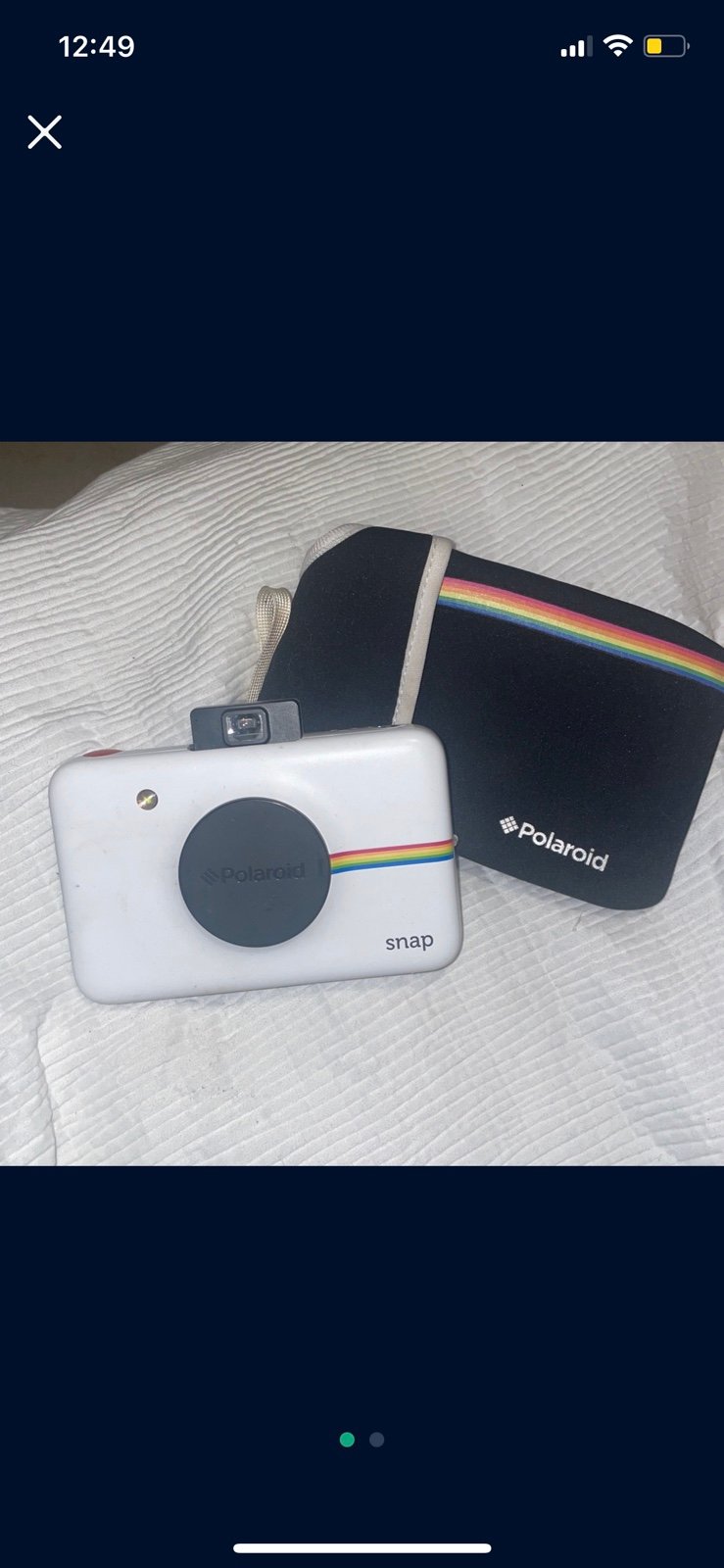 Polaroid instant camera