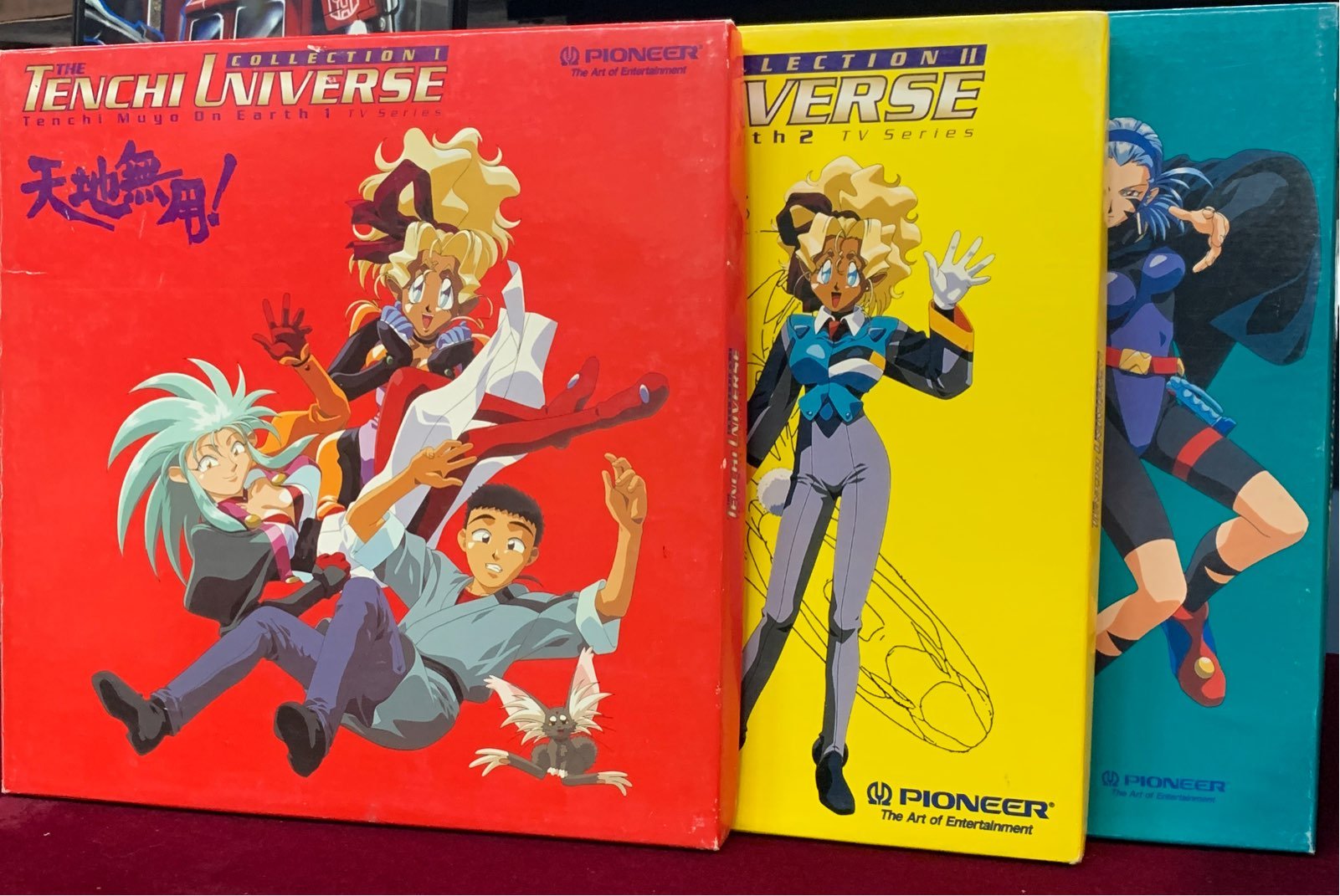 The tenchi universe laserdisc collection