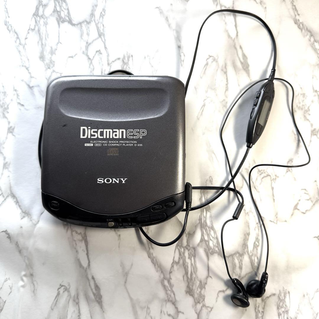 Sony Discman D-235 CD Player, Retro