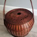 Vintage Chinese bamboo lunch Basket