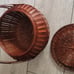 Vintage Chinese bamboo lunch Basket