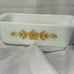 Pyrex Gold Butterfly Loaf Pan 913 9 .5 X 4. 5 X 2.5 Made In USA Bakeware VTG