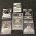David Montgomery Football Card Lot Featuring 2022 mosaic Genesis PSA 9 w/5 more