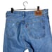 Levi's 501 Cropped Jean High Rise Button Fly Distressed Destroyed 29x26 Size 29
