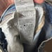 Levi's 501 Cropped Jean High Rise Button Fly Distressed Destroyed 29x26 Size 29