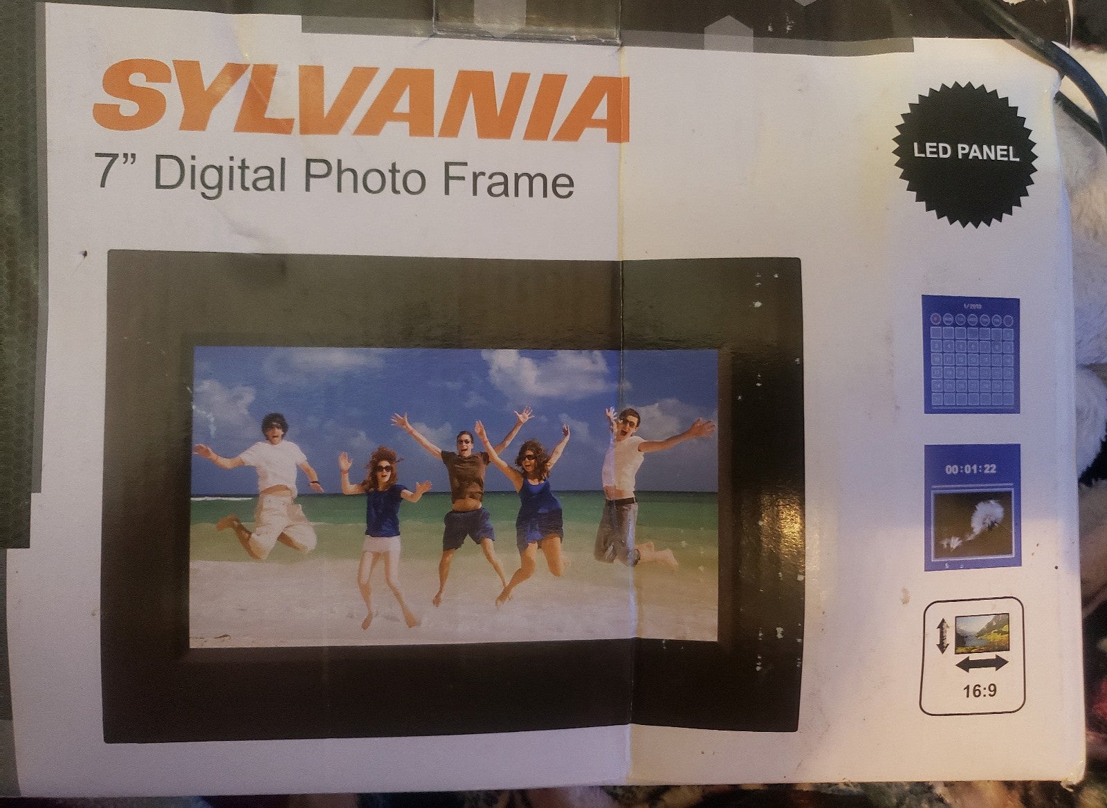 Sylvania digital 2024 photo frame