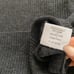 Pendleton Vintage Wool Dark Gray Turtleneck Sweater