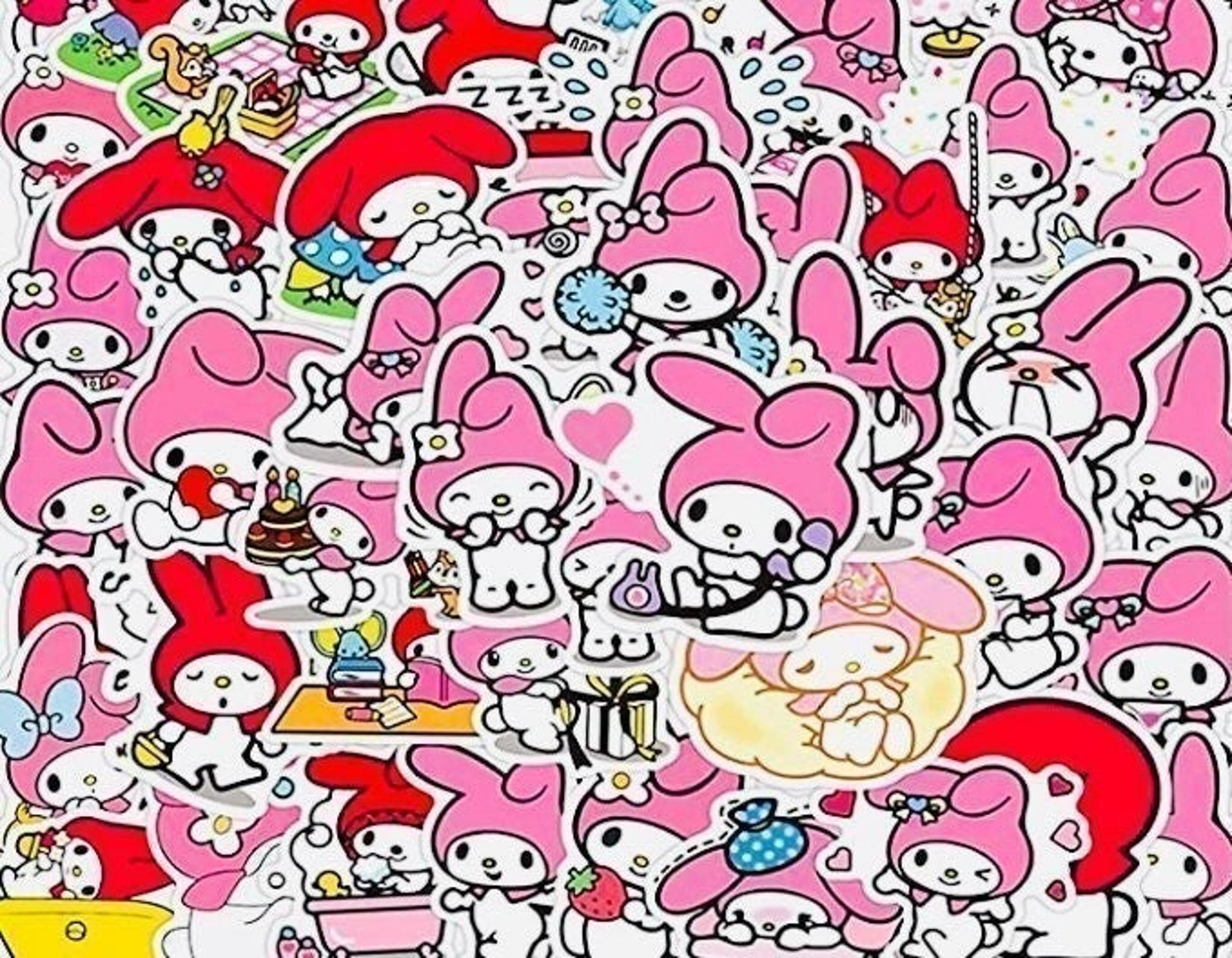 My Melody Stickers