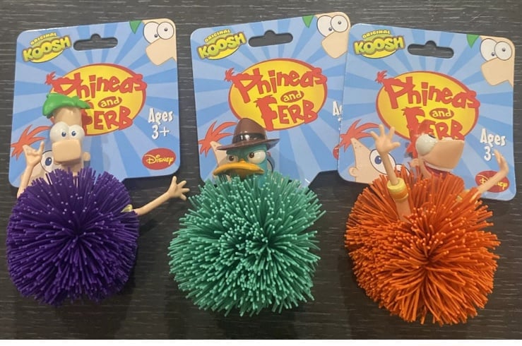 Phineas and ferb Koosh Balls perry the platypus, Phineas and Ferb balls new Cool