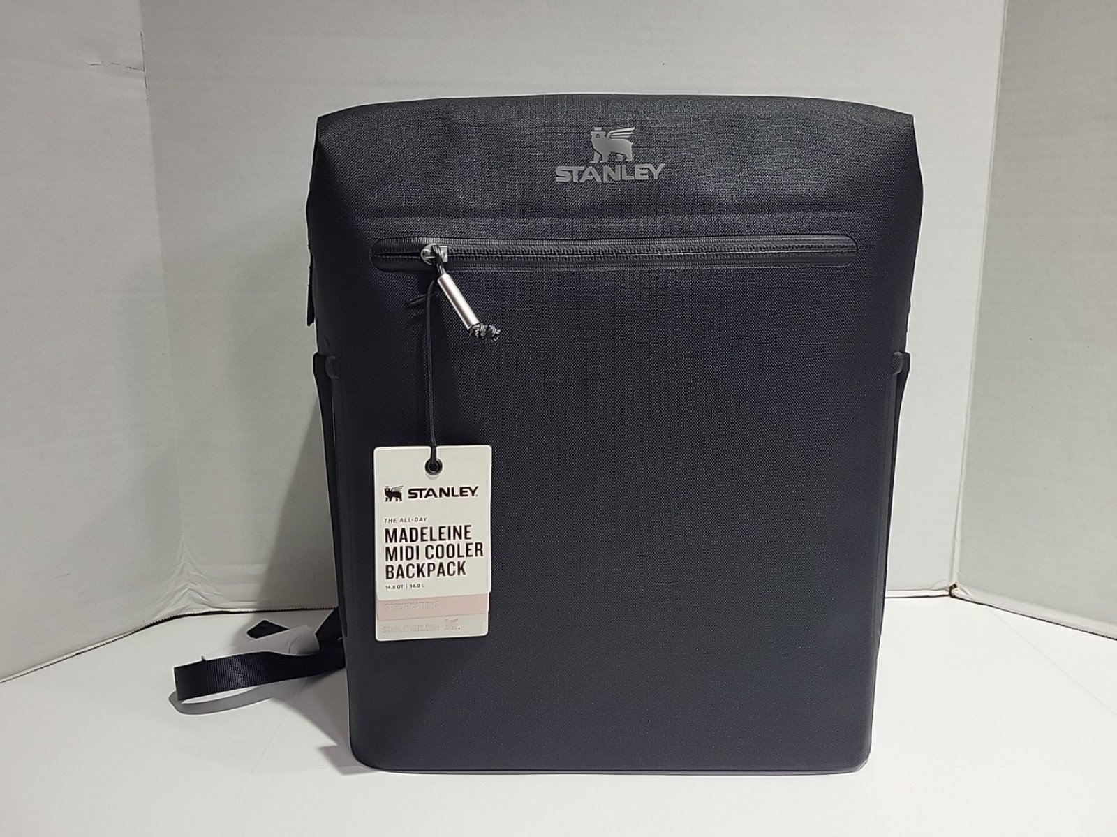 STANLEY THE ALL-DAY MADELEINE MIDI COOLER BACKPACK 20 CAN 14.8 QT 14.0 L BLACK