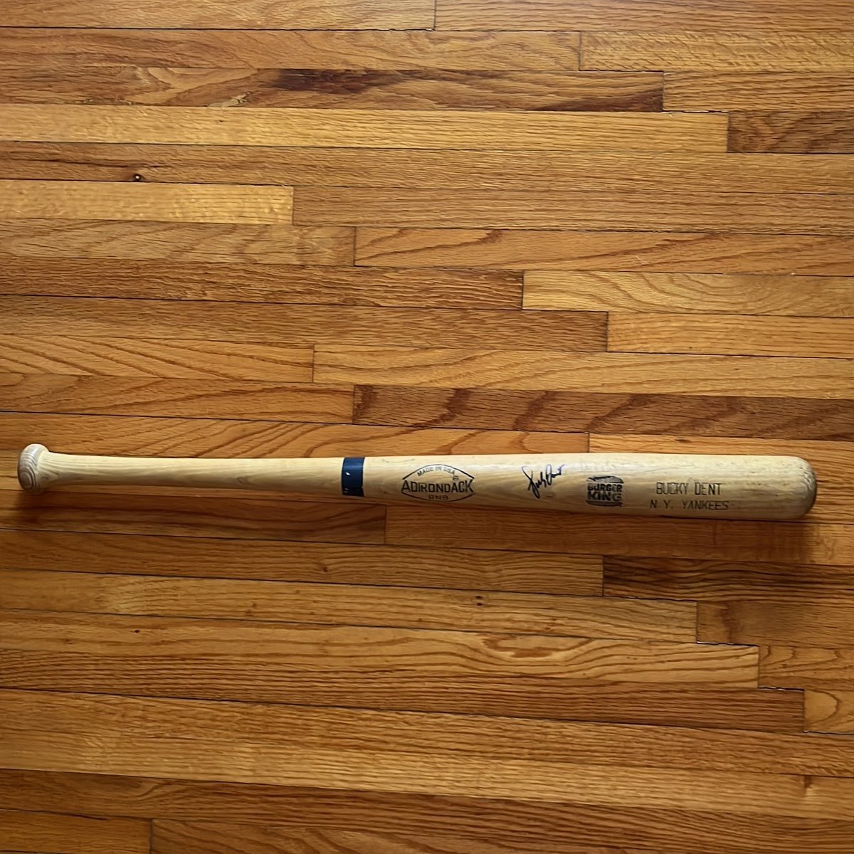 MLB Bucky Dent Signed Baseball Bat