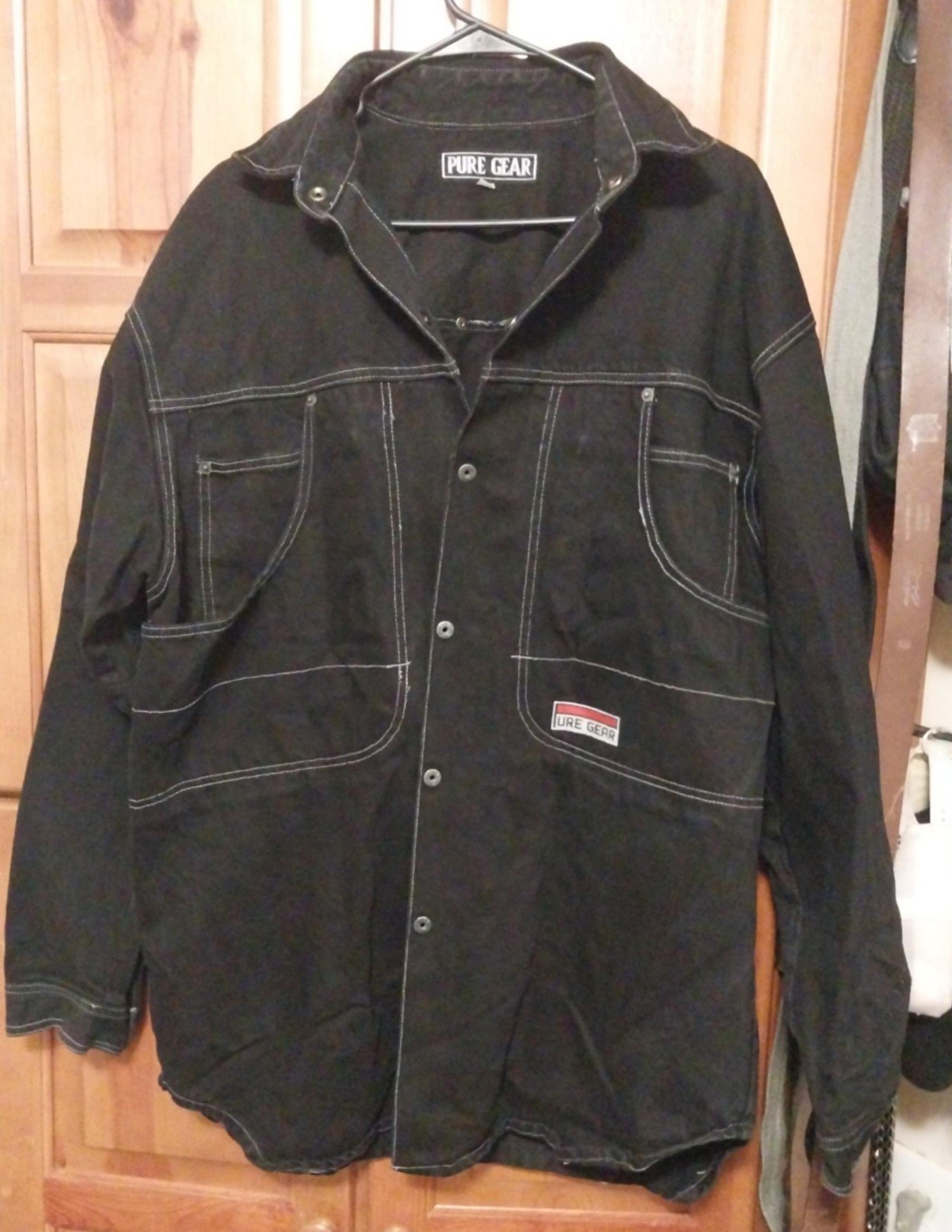 PURE GEAR mens denim jacket