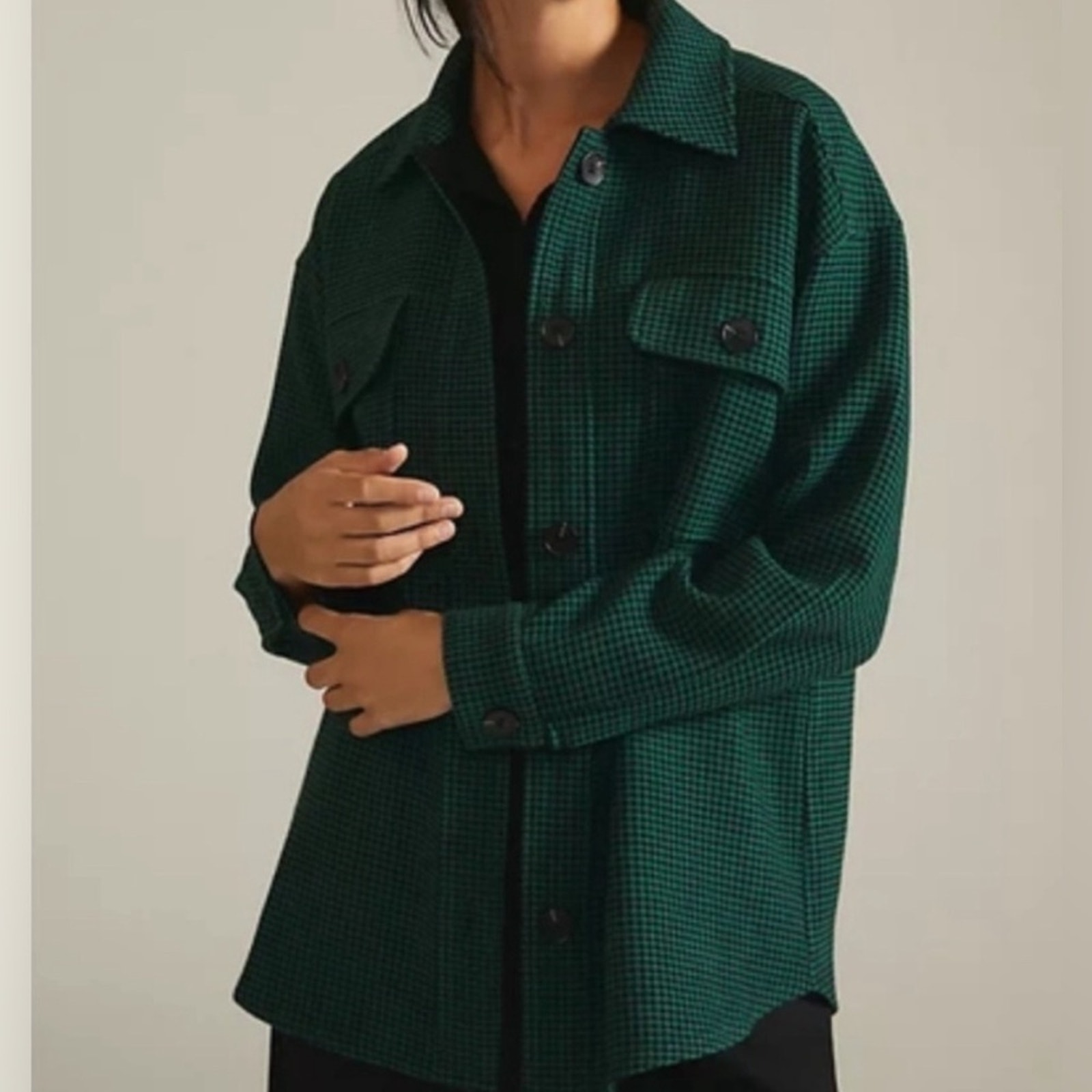 Anthropologie Current Air Shacket size XS