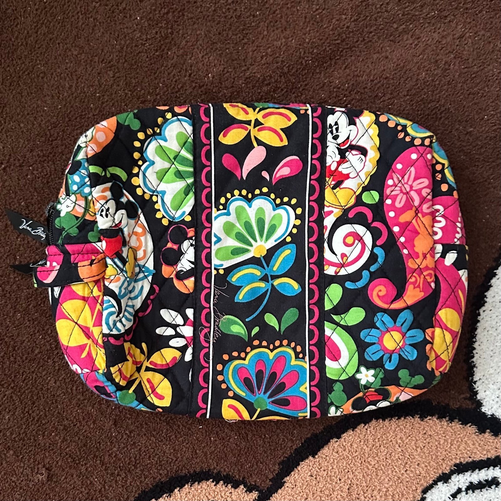 Vera Bradley Disney Parks Large Quilted Pouch
