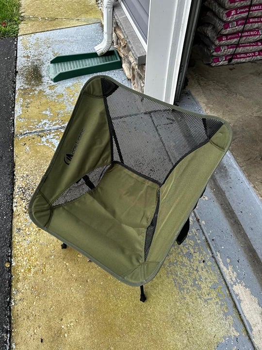 Camping Chair Portable Backpacking Chair (Green)