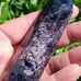 VRY RARE & STUNNING!♡ Deep Purple Sugilite w Fluorite Lg Crystal/Gemstone Tower