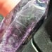VRY RARE & STUNNING!♡ Deep Purple Sugilite w Fluorite Lg Crystal/Gemstone Tower