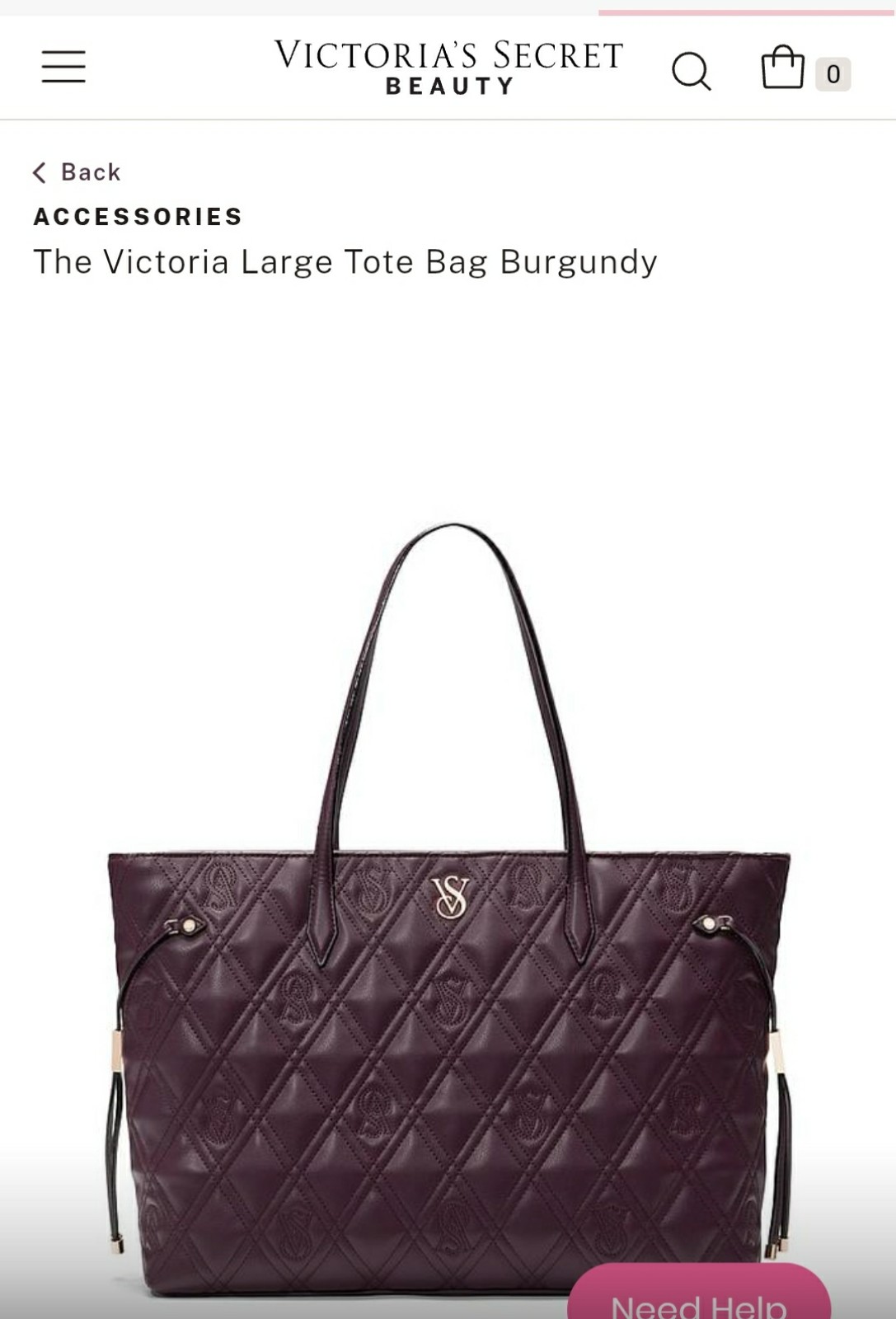 Victoria's secret bag