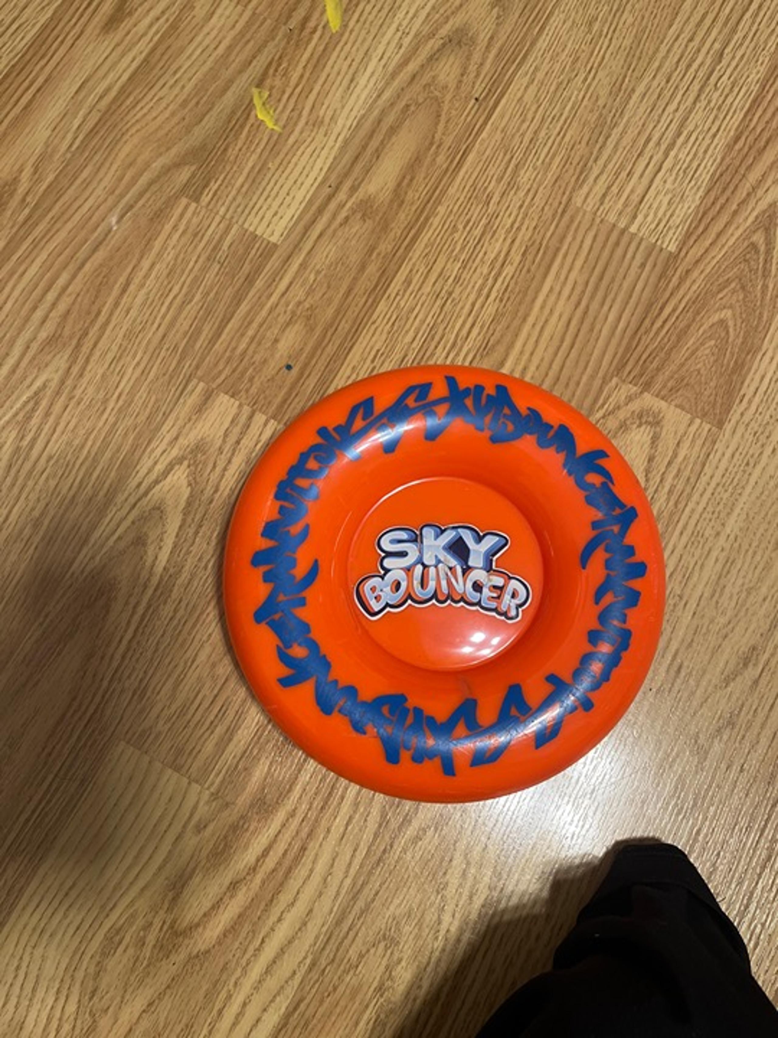 Vtg Sky Bouncer by Maui Toys ORANGE HTF Frisbe