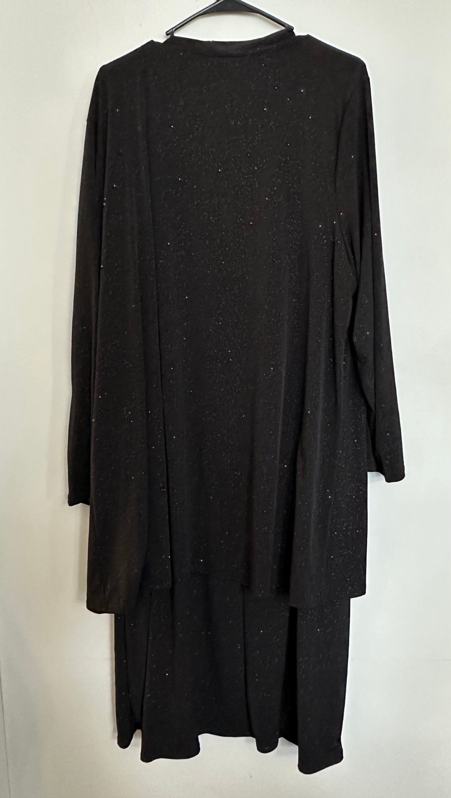 Catherine ‘s black sparkle jacket dress NWT size 26W