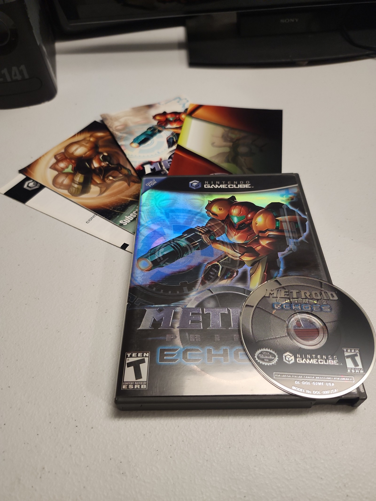 Metriod Prime 2 Echoes on Gamecube