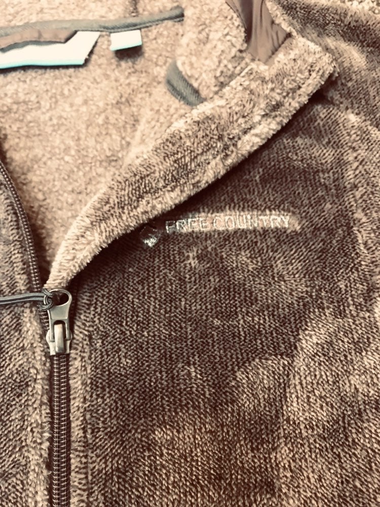 Fleece hoodie jacket - new