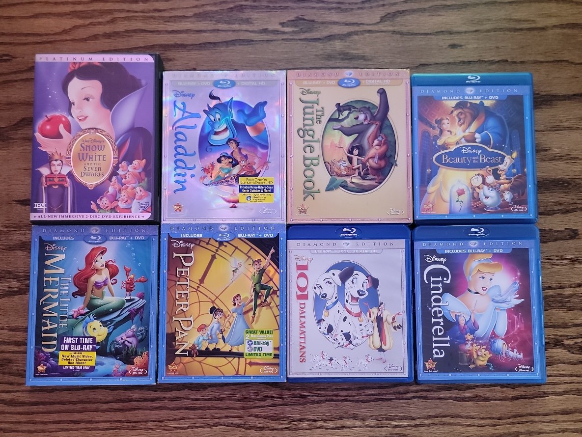 Disney Platinum and Diamond Edition Bundle