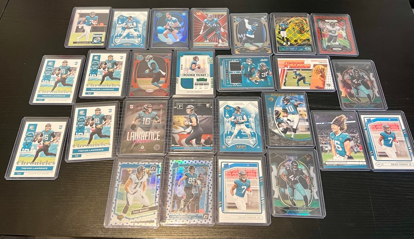 Jacksonville Jaguars Team 100+ card Lot RC's/Parallels Vet Inserts & Parallels