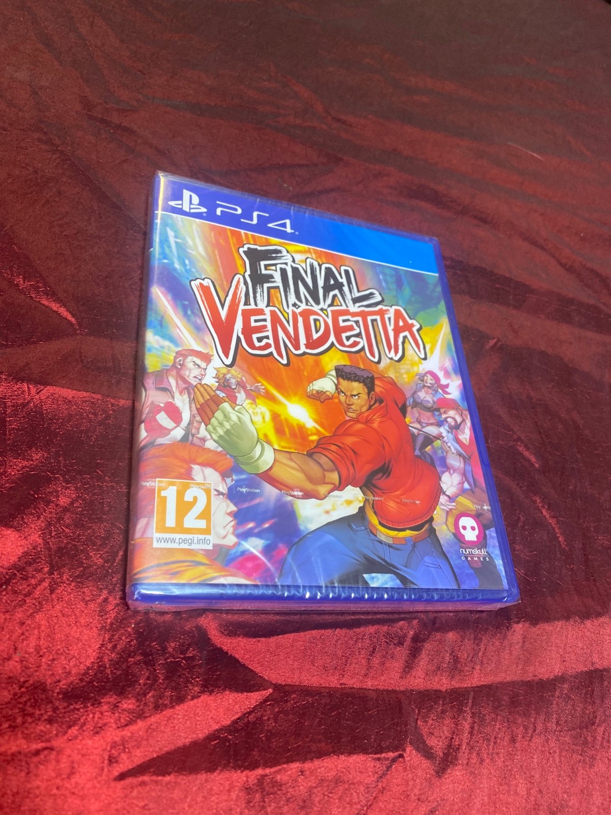 Final Vendetta For Playstation 4 sealed