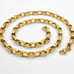 30 Womens 14K Gold Bike Chain Link Necklace 14 Karat Jewelry Biker Style 30inch