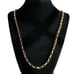 30 Womens 14K Gold Bike Chain Link Necklace 14 Karat Jewelry Biker Style 30inch