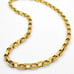 30 Womens 14K Gold Bike Chain Link Necklace 14 Karat Jewelry Biker Style 30inch