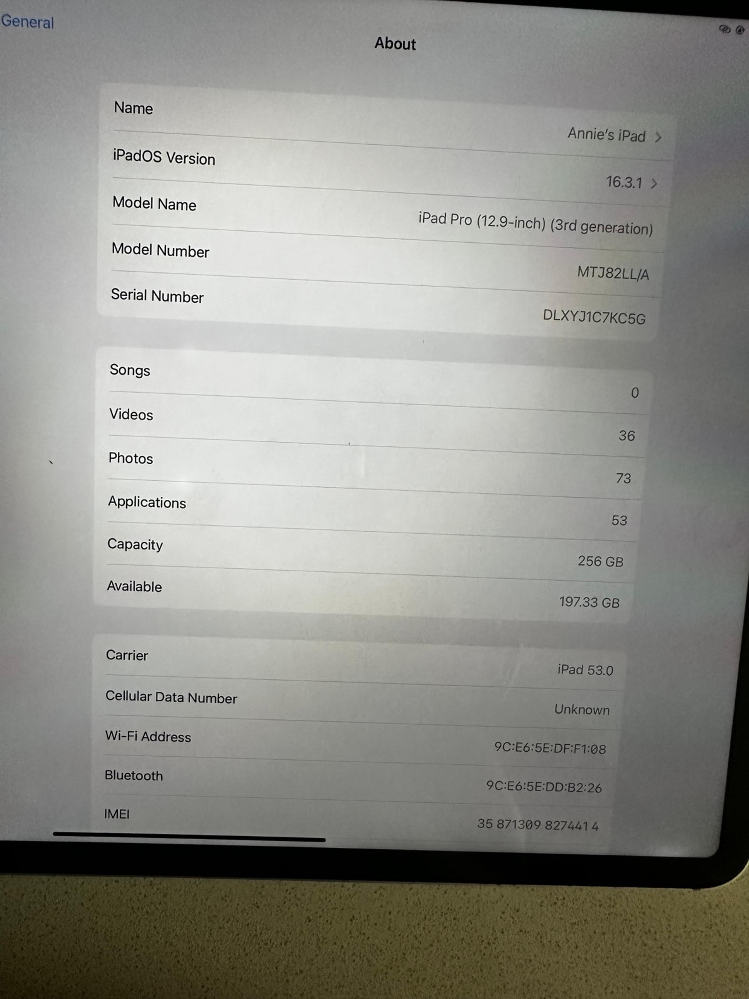 iPad Pro 12.9