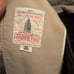 London Fog Size 42 Regular-Tan Long Trench Coat With Flaws As Circled In Pics
