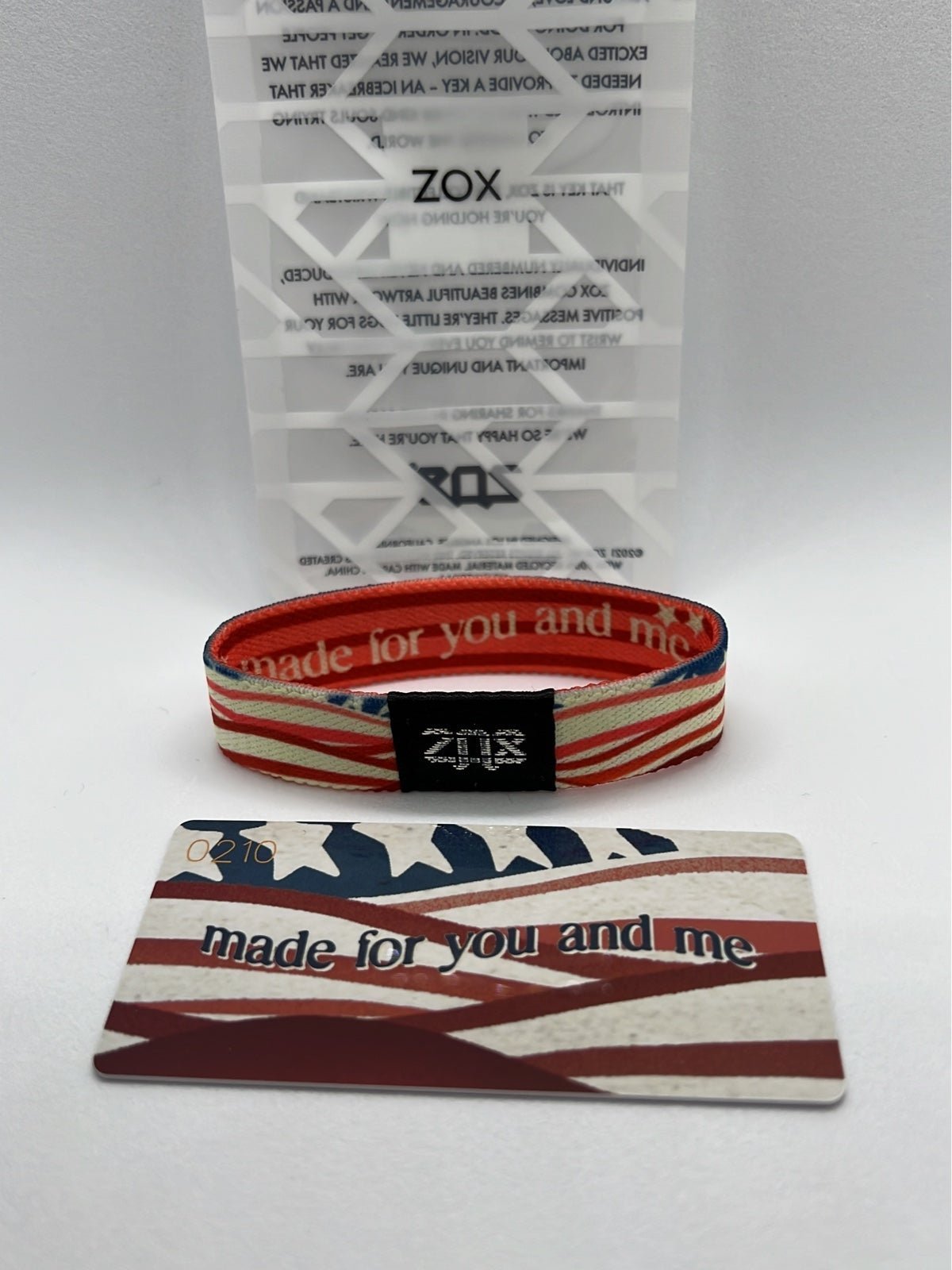 Zox made for you and me S