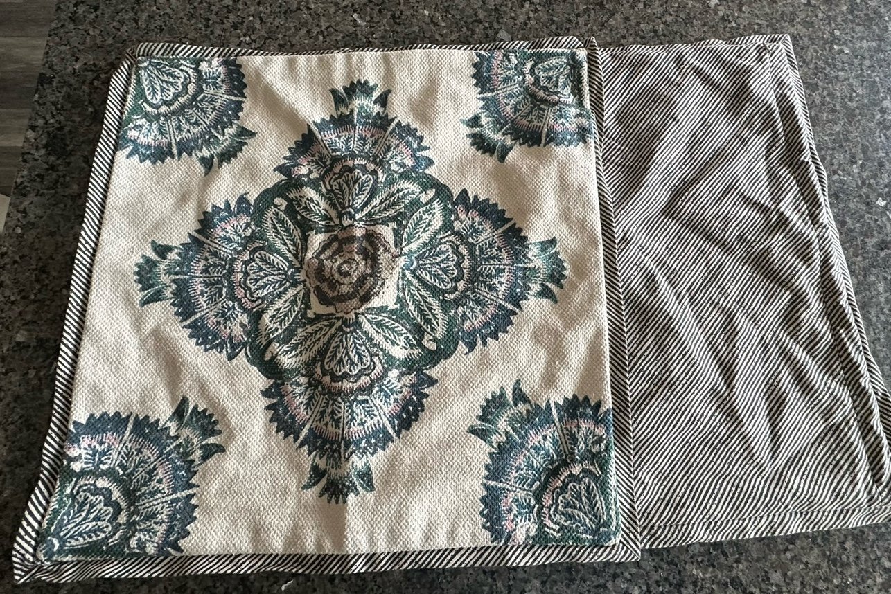 Pottery Barn Euro Sham Set X Avier